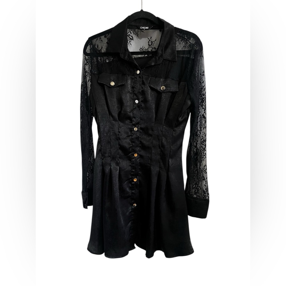 Chicme button down dress